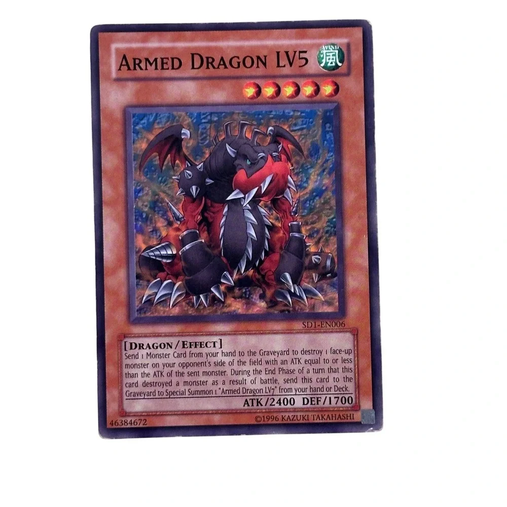 Yu-Gi-Oh! Trading Card Game Armed Dragon‎ LV5 SD1-EN006 Common 1st Edition 2004